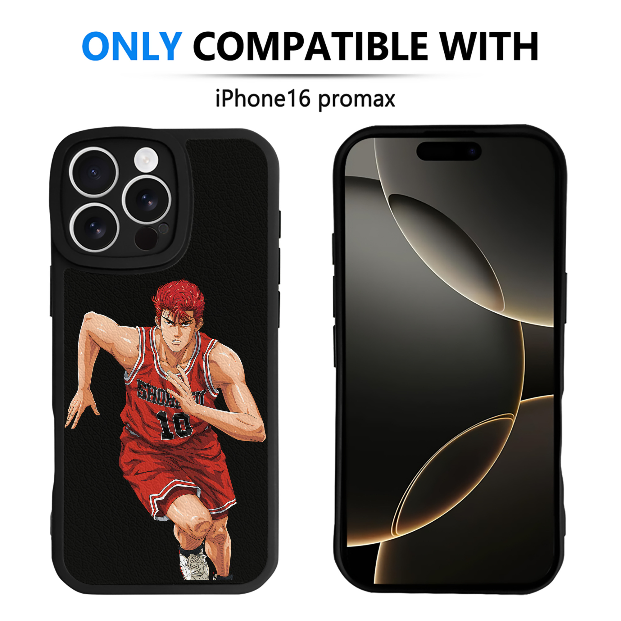 （画像用） SLAM DUNK／スラムダンク 【iPhone 16シリーズ対応】シリコンスマホケース（レザー調） 材質：シリコン